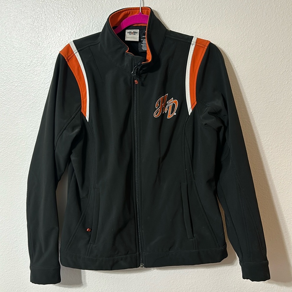 Woman’s Large Harley Davidson Softshell Jacket-like NEW